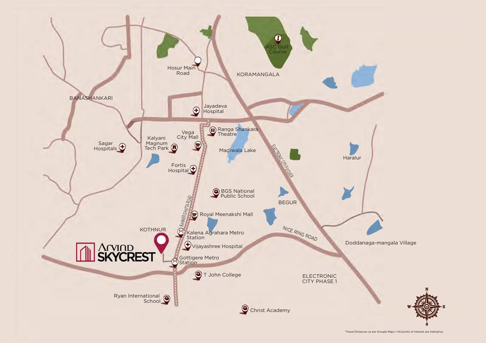 arvind-skycrest-location-map